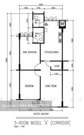 Blk 924 TAMPINES PALMSPRING (Tampines), HDB 3 Rooms #506219341